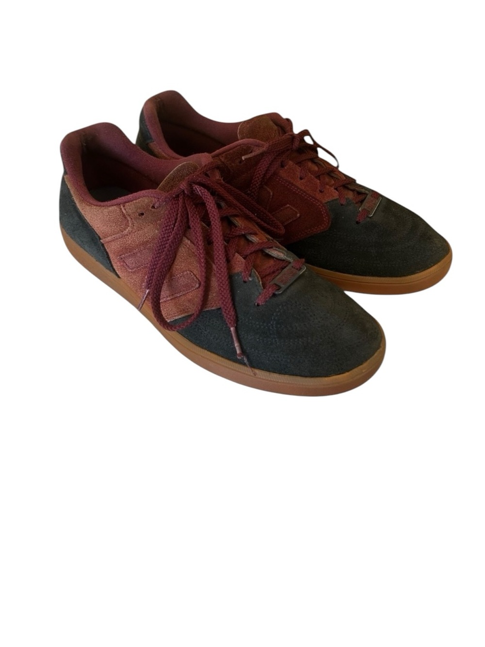 New Balance EPIC TR BLUEBERRY Suede Sneakers Mens Size 11.5 Maroon & Navy - Picture 5 of 16